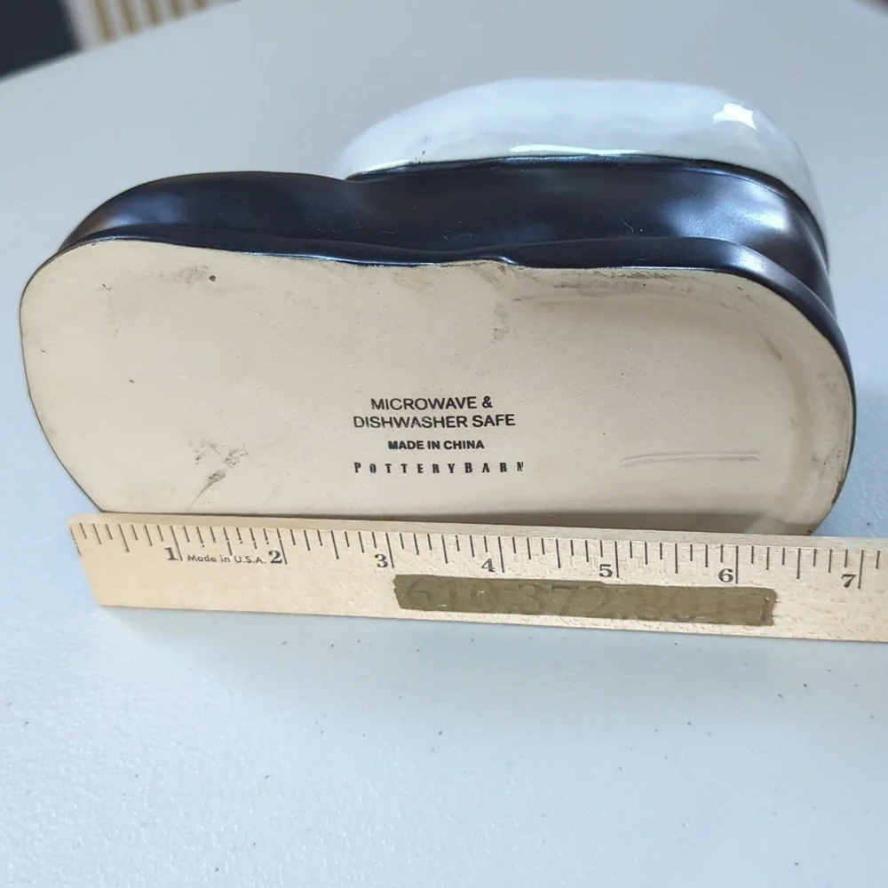 Pottery Barn, Santa Shoe bowl/dish